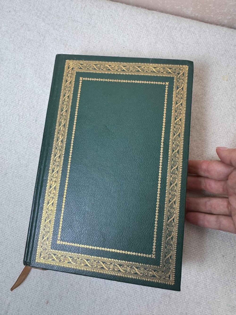 Of Human Bondage - Maugham - Vintage Gilt Leather-Grain Hardcover
